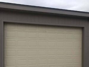 white aluminum garage door installation (3)